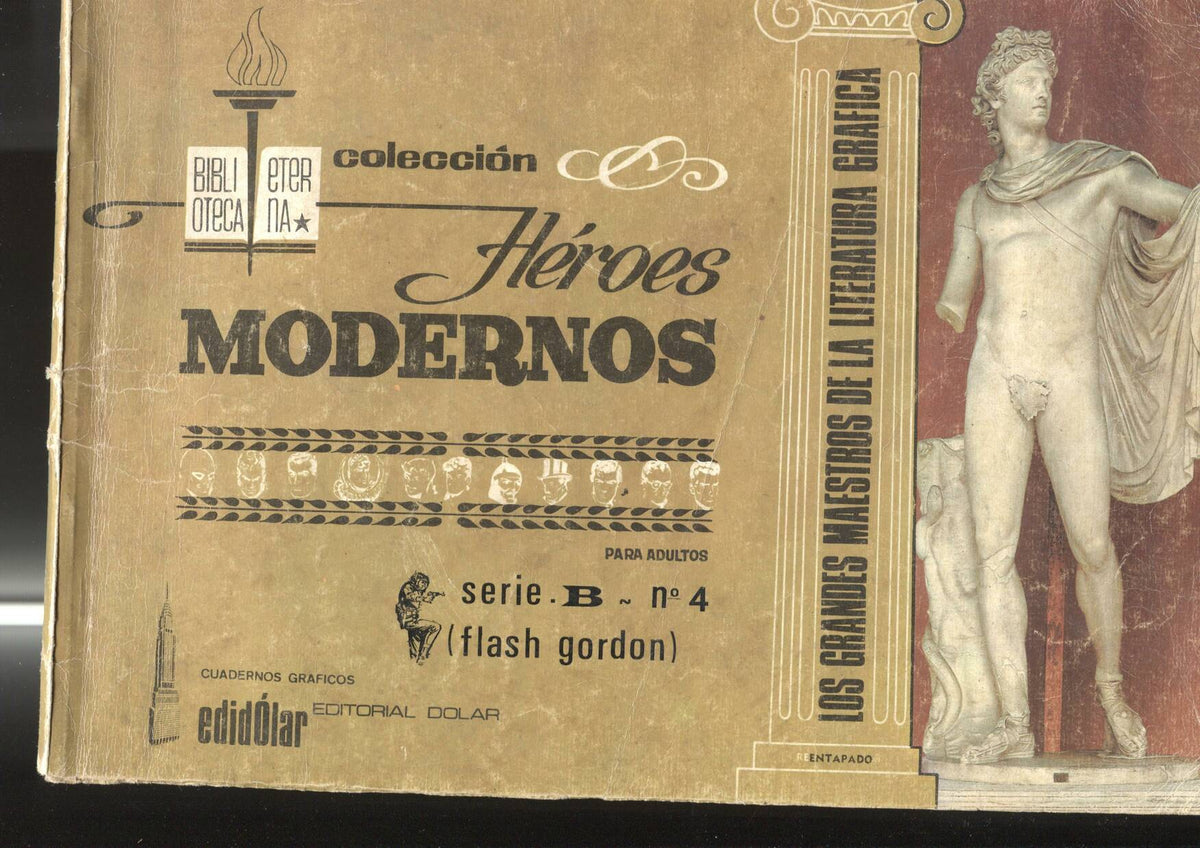 Biblioteca Eterna: Heroes Modernos serie B: Flash Gordon numero 04; Tanger en peligro
