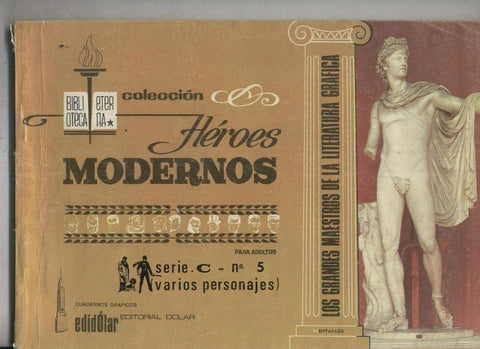 Biblioteca Eterna: Heroes Modernos,serie C album numero 05 (numerado 2 en interior)