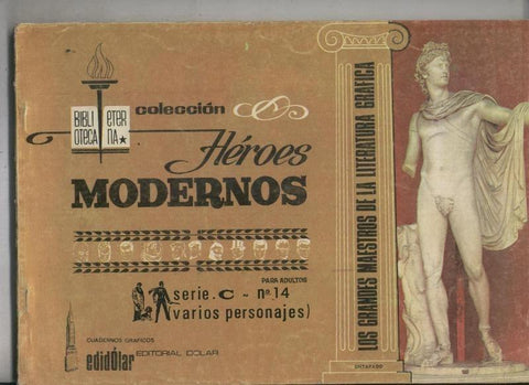 Biblioteca Eterna: Heroes Modernos,serie C album numero 14 (numerado 1 en interior)