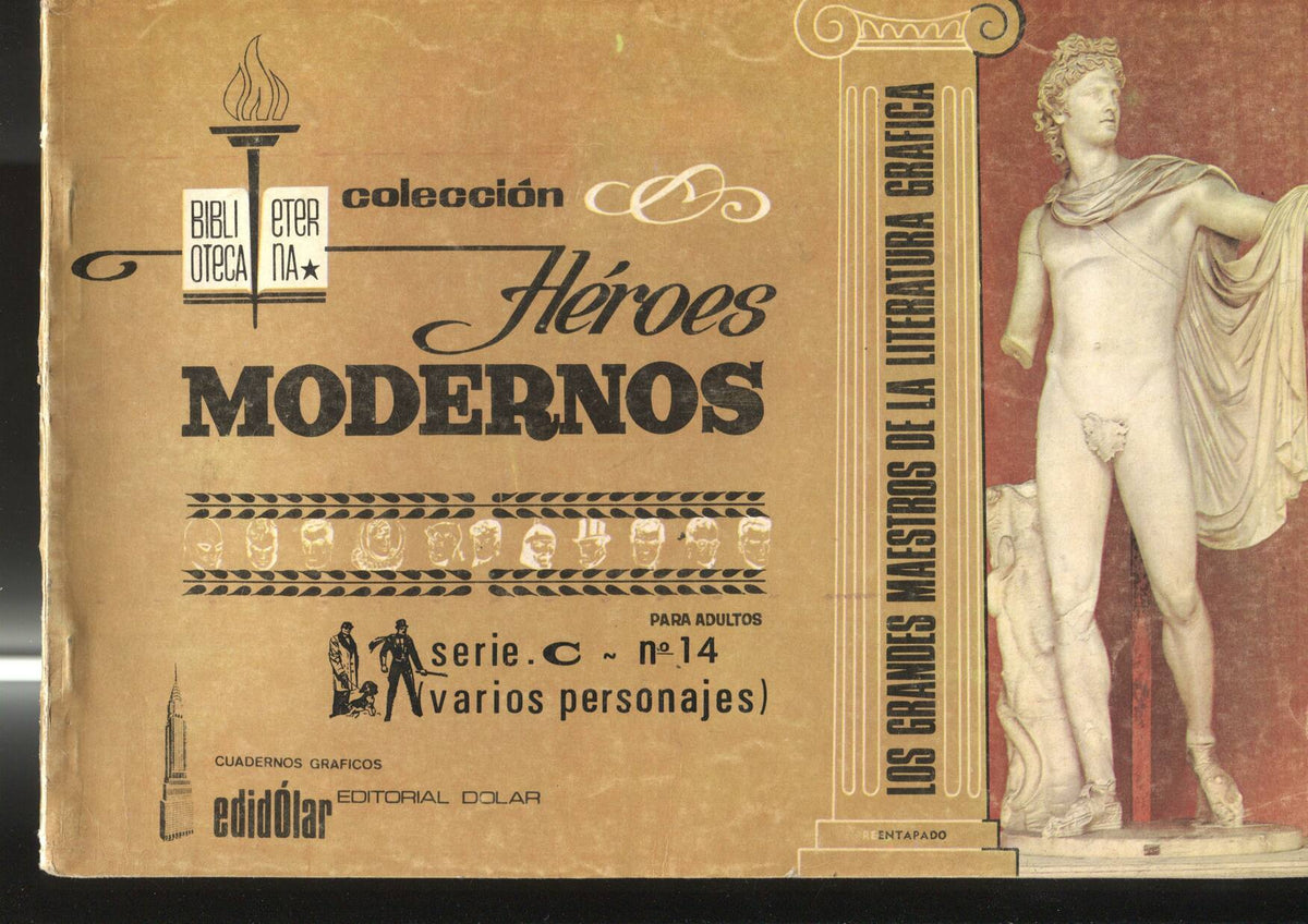 Biblioteca Eterna: Heroes Modernos,serie C album numero 14 (numerado 3 en interior)
