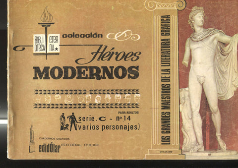 Biblioteca Eterna: Heroes Modernos,serie C album numero 14 (numerado 4 en interior)