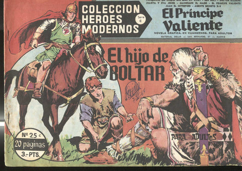 Heroes Modernos serie C: El Principe Valiente numero 25: El hijo de Boltar