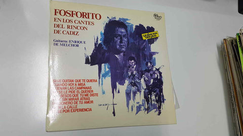 LP: Fosforito en los cantes del rincon de Cadiz, guitarra: Enrique de Melchor - Si me quitan que te quiera