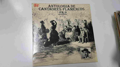 LP: Antologia de Cantares Flamencos vol 9, Antonio Mairena - No te obligo gitana, A la luna le pido
