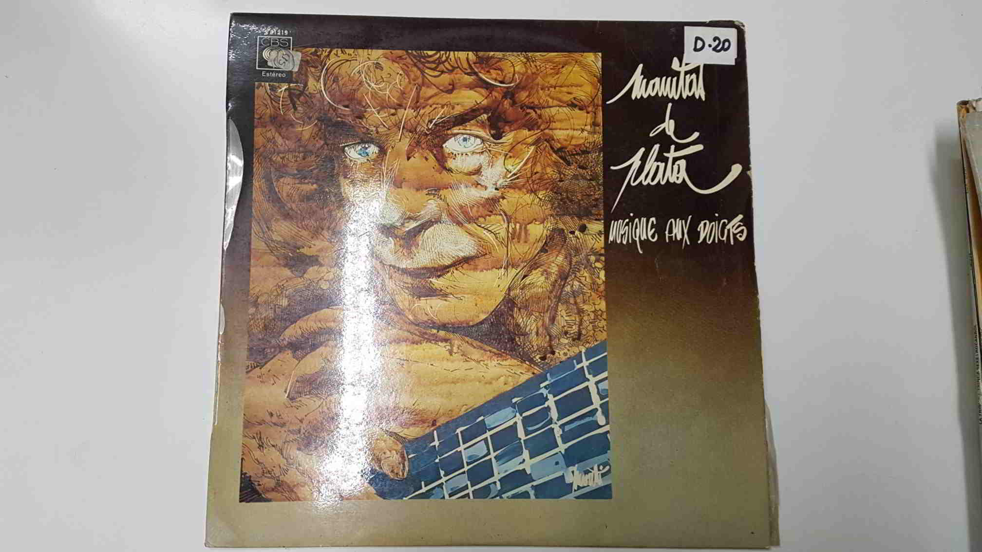 LP: Musica en los dedos, Manitas de Plasta - Rumba del puente de los bannes, Las piedras del Rodano