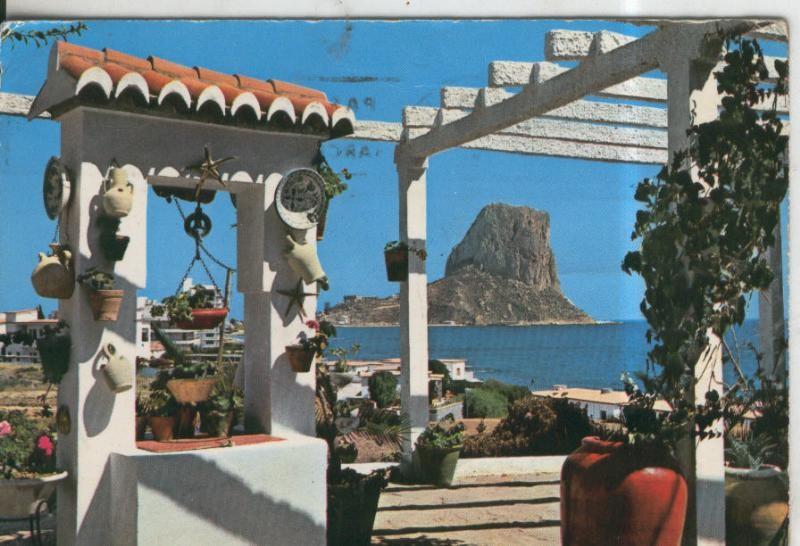 Postal 010408: Bella vista del Peñon de Ifach de Calpe en Alicante