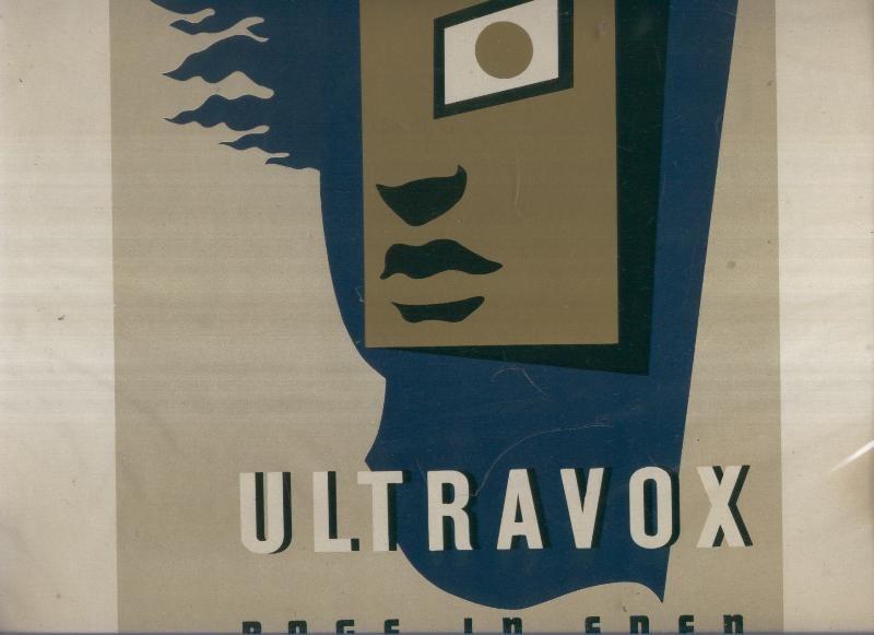 DISCO LP: ULTRAVOX Rage in Eden