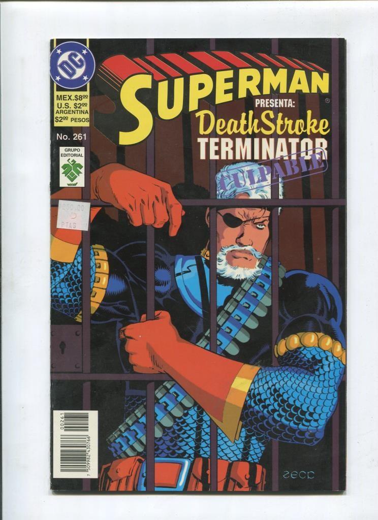 Superman numero 261: Death Stroke Terminator, culpable
