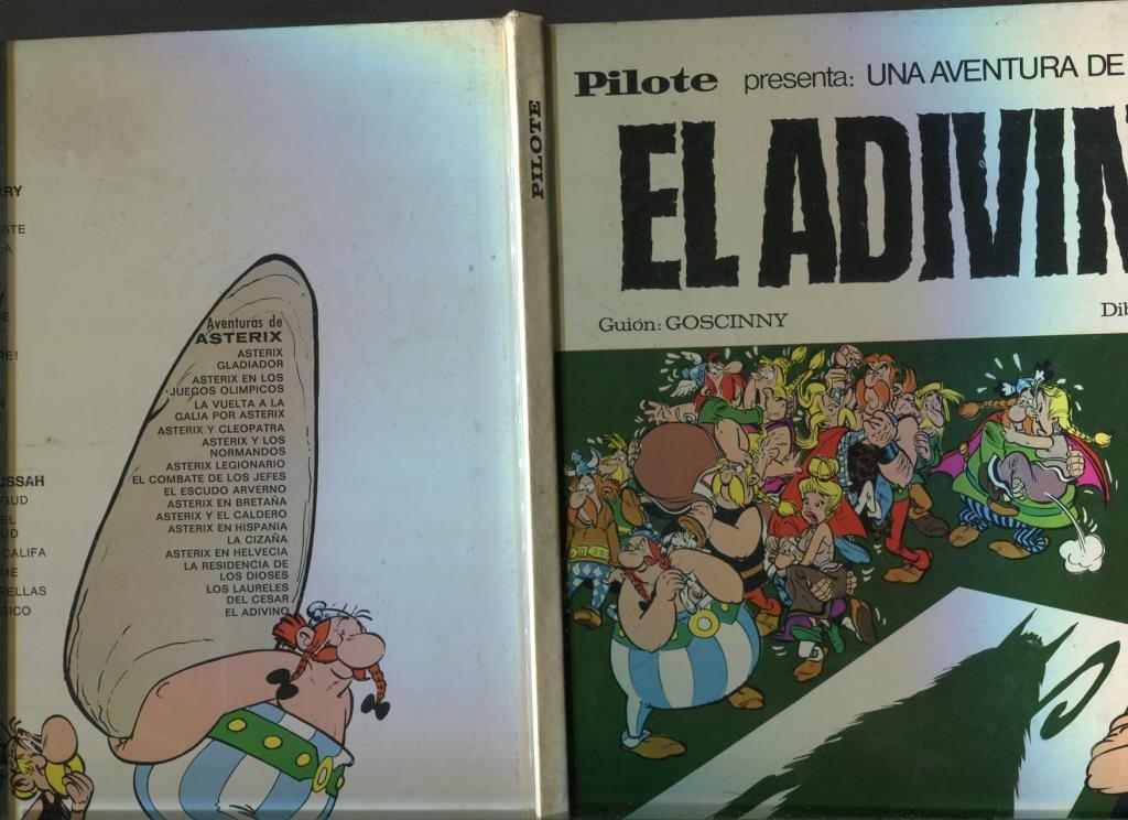 Pilote: Asterix: El adivino (marca golpe en algun canto)