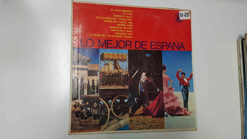 LP, Hispavox: Lo Mejor de España - El gato montes, El Vito, Sevillanas del Chiquetin