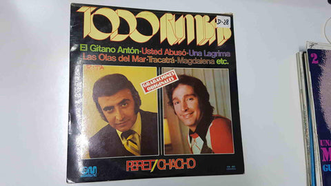 LP: Todo Rumba. Peret, Chacho - El gitano Anton, Usted abuso, Una lagrima, Las olas del mar