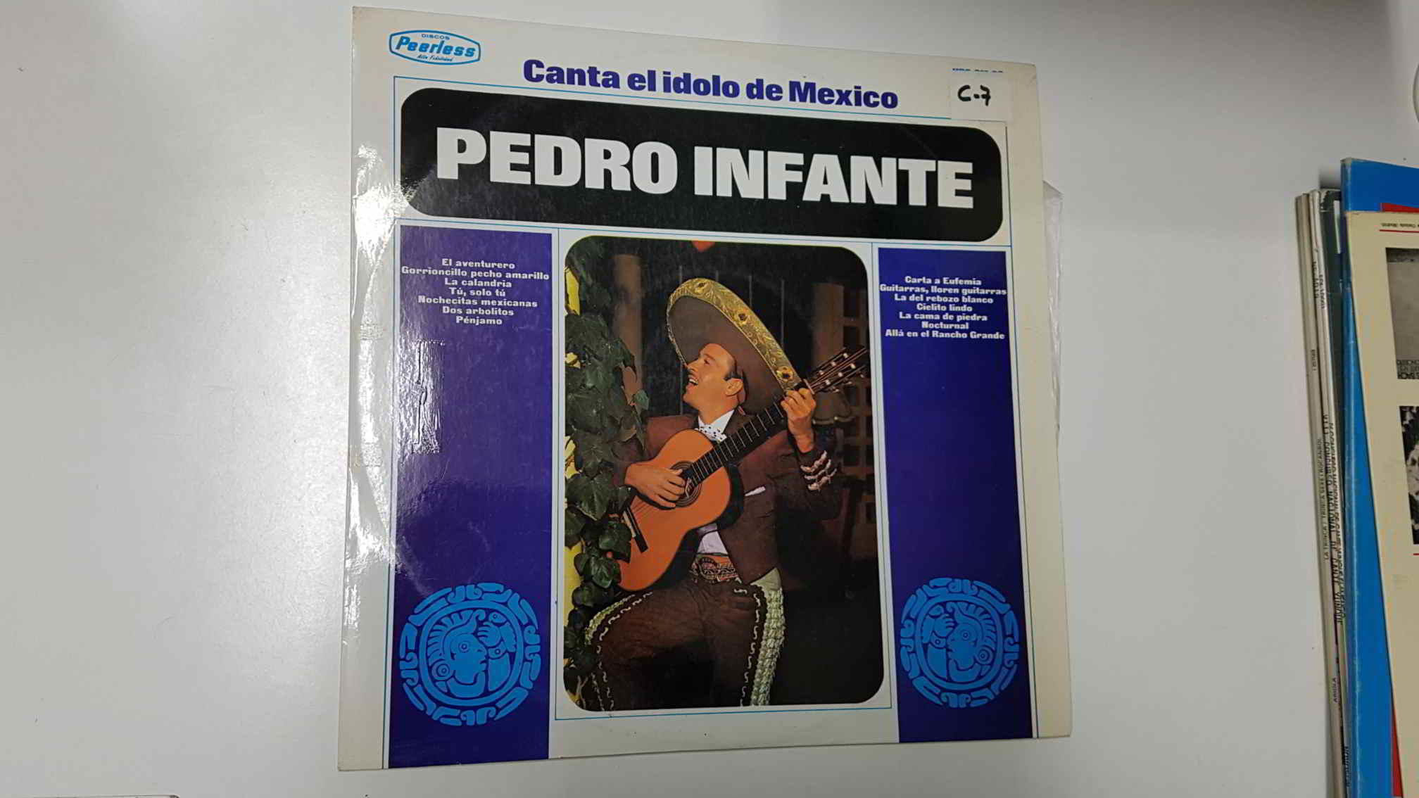 LP: Pedro Infante, el idolo de Mexico - El aventurero, Gorrioncillo pecho amarillo, La calandria