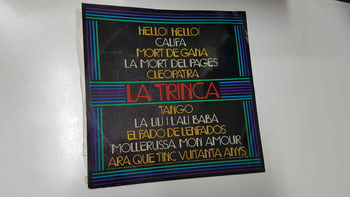 LP: Mort de Gana, La Trinca-  Hello Hello, Califa, Mort de Gana, La mort del pages