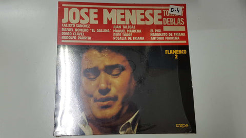 LP, Sarpe: Jose Menese, Flamenco 2. Tonas y Deblas