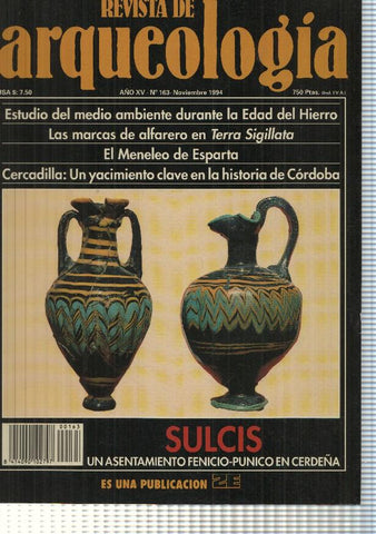 Revista de Arqueologia num. 163, noviembre 1994: Estudio del medio ambiente durante la Edad del