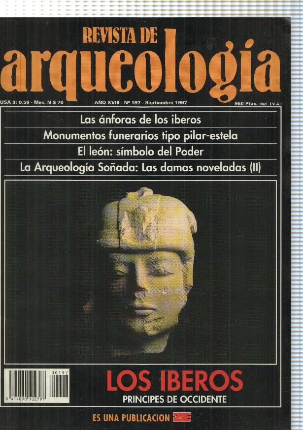 Revista de Arqueologia num.197, septiembre 1997: Las anforas de los iberos- Monumentos funerarios