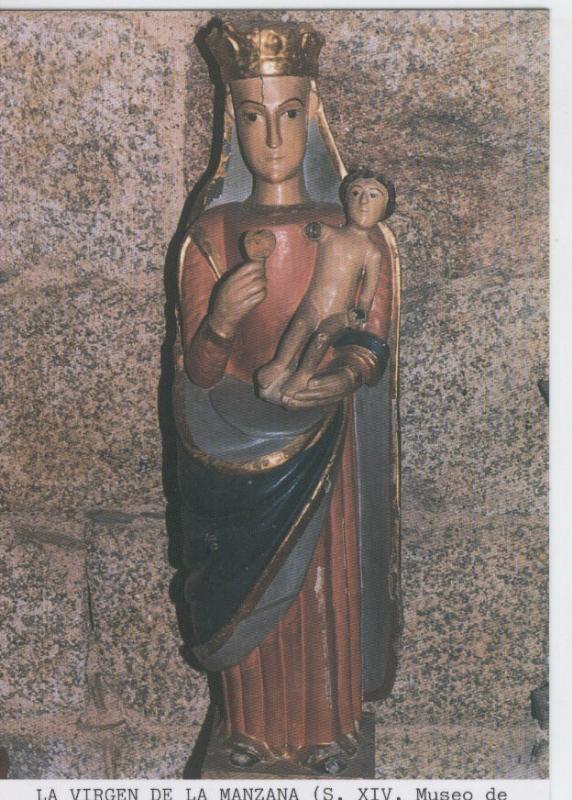 Postal Virgenes 438 : La Virgen de la Manzana, Mondoñedo (Lugo)