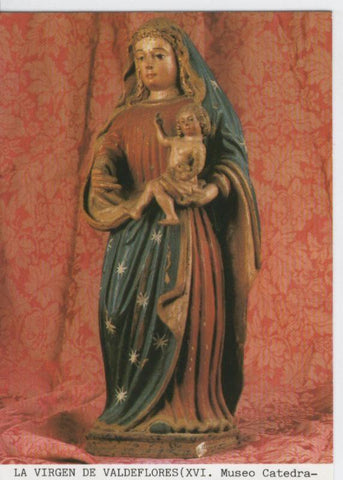 Postal Virgenes 439 : La Virgen de Valdeflores, Mondoñedo (Lugo)
