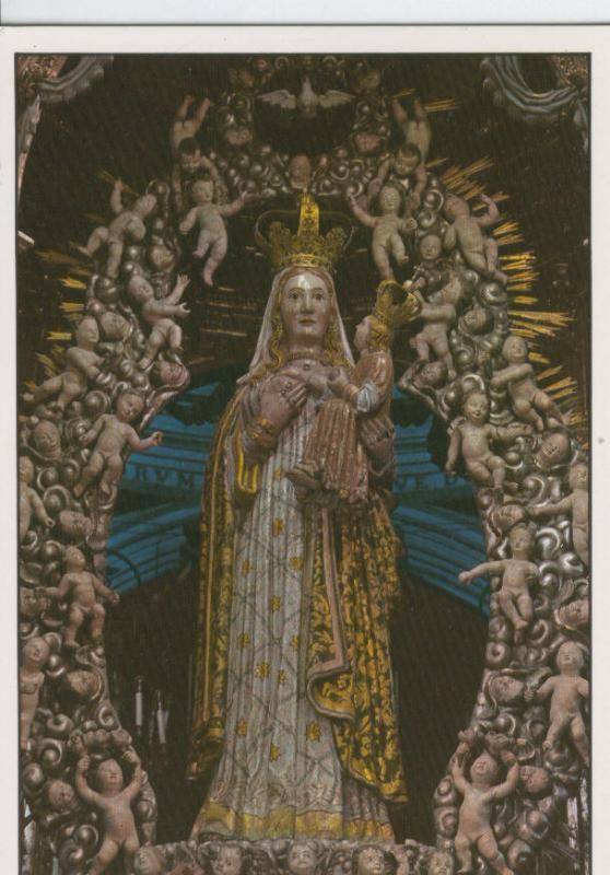 Postal Virgenes 1024 : Virgen de los ojos grandes, Lugo