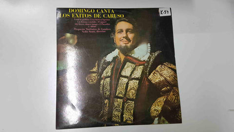 LP, RCA: Domingo canta los exitos de Caruso - Pagliacci, La Boheme, Rigoletto, Le Cid