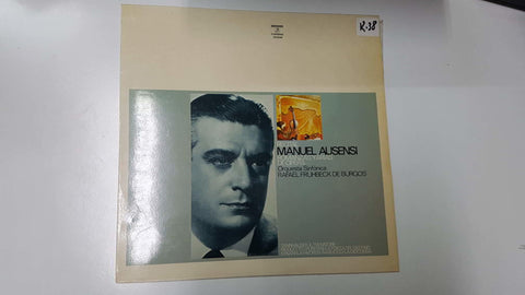LP: Recital Manuel Ausensi. Romanzas y arias de opera. Director Rafael Fruhbeck de Burgos