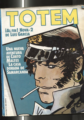 Totem revista numero 34: corto maltes: la casa dorada de samarkanda