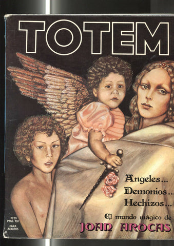 Totem revista numero 29: (tripa suelta del lomo interior)El garaje hermetico de Moebius, Argelia de Enrique Breccia
