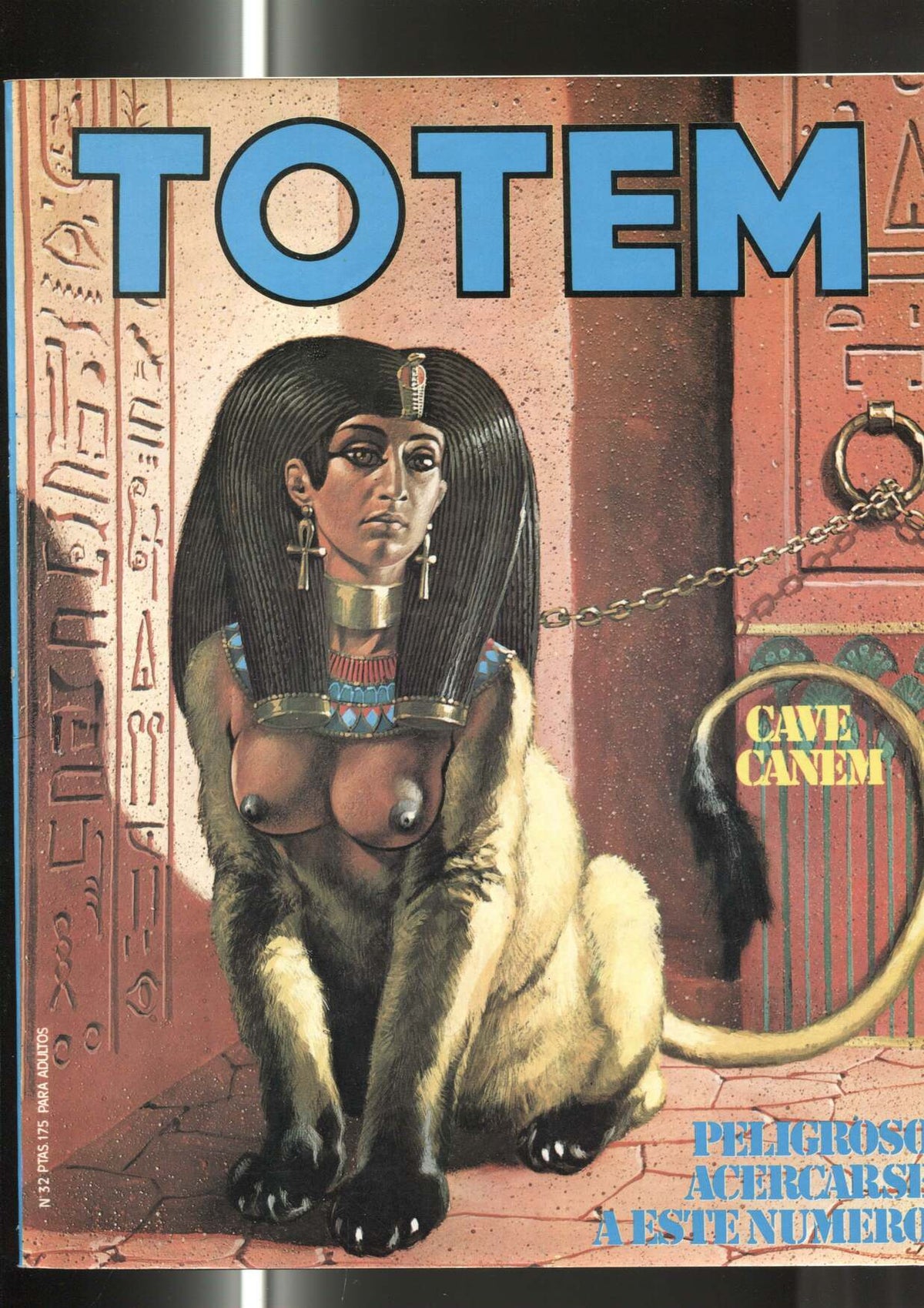 Totem revista numero 32: Idyl de Jeff Jones, Corto Maltes: fabula de venecia