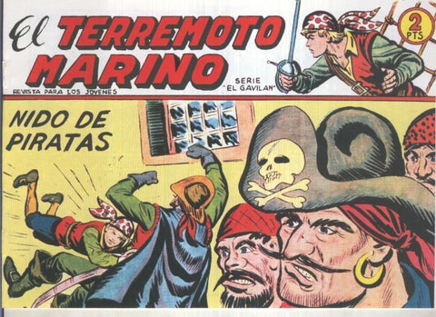 El Terremoto Marino numero 04: Nido de piratas
