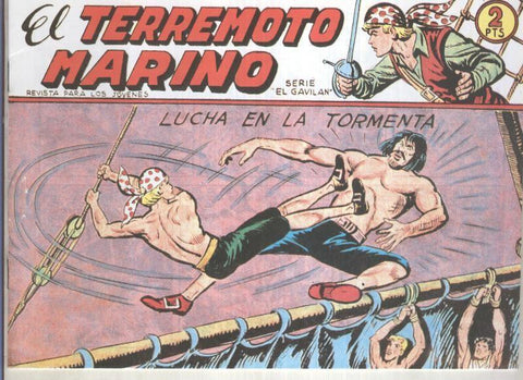 El Terremoto Marino numero 28: Lucha en la tormenta