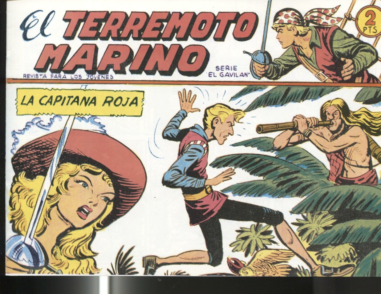 El Terremoto Marino numero 34: la capitana roja