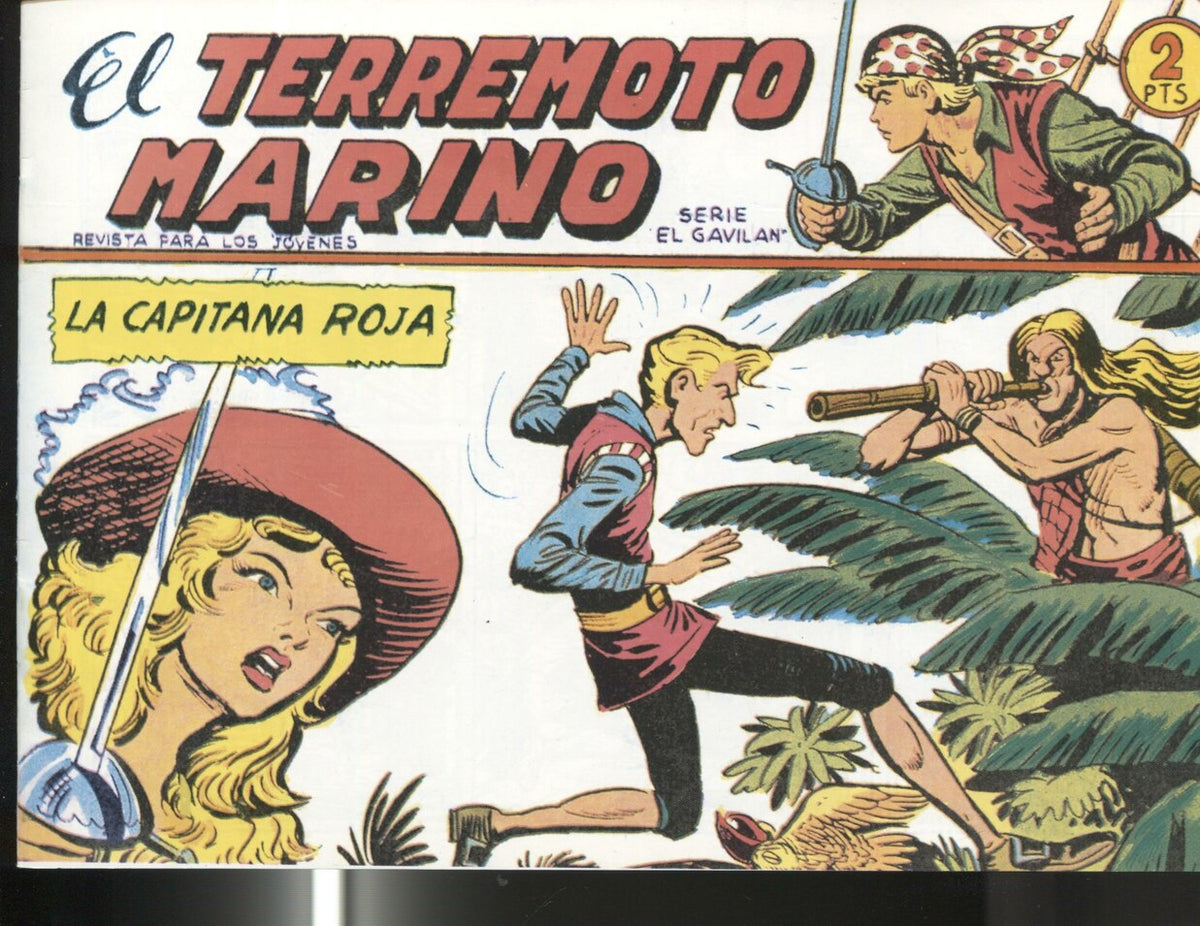 El Terremoto Marino numero 34: la capitana roja