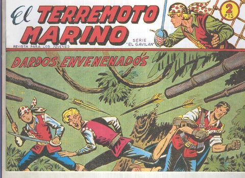 El Terremoto Marino numero 35: Dardos envenenados
