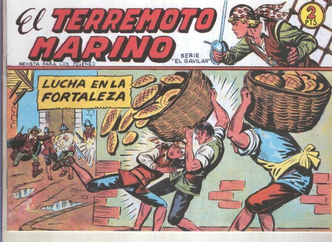 El Terremoto Marino numero 47: Lucha en la fortaleza