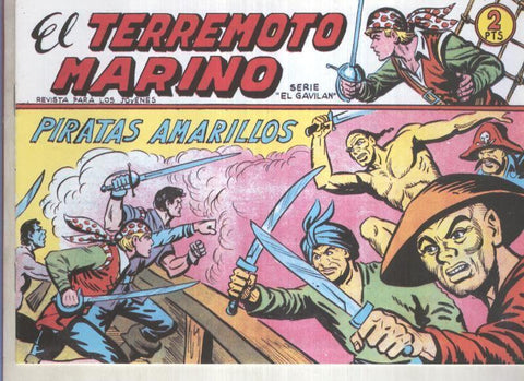 El Terremoto Marino numero 48: Piratas amarillos
