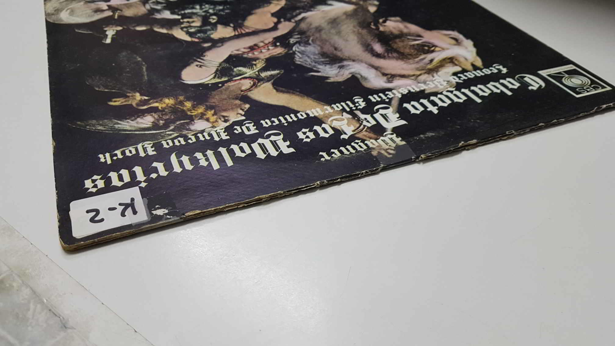 LP, CBS: Wagner, Cabalgata de las Walkyrias. Leonard Bernstein, Orquesta Filarmonica de Nueva York