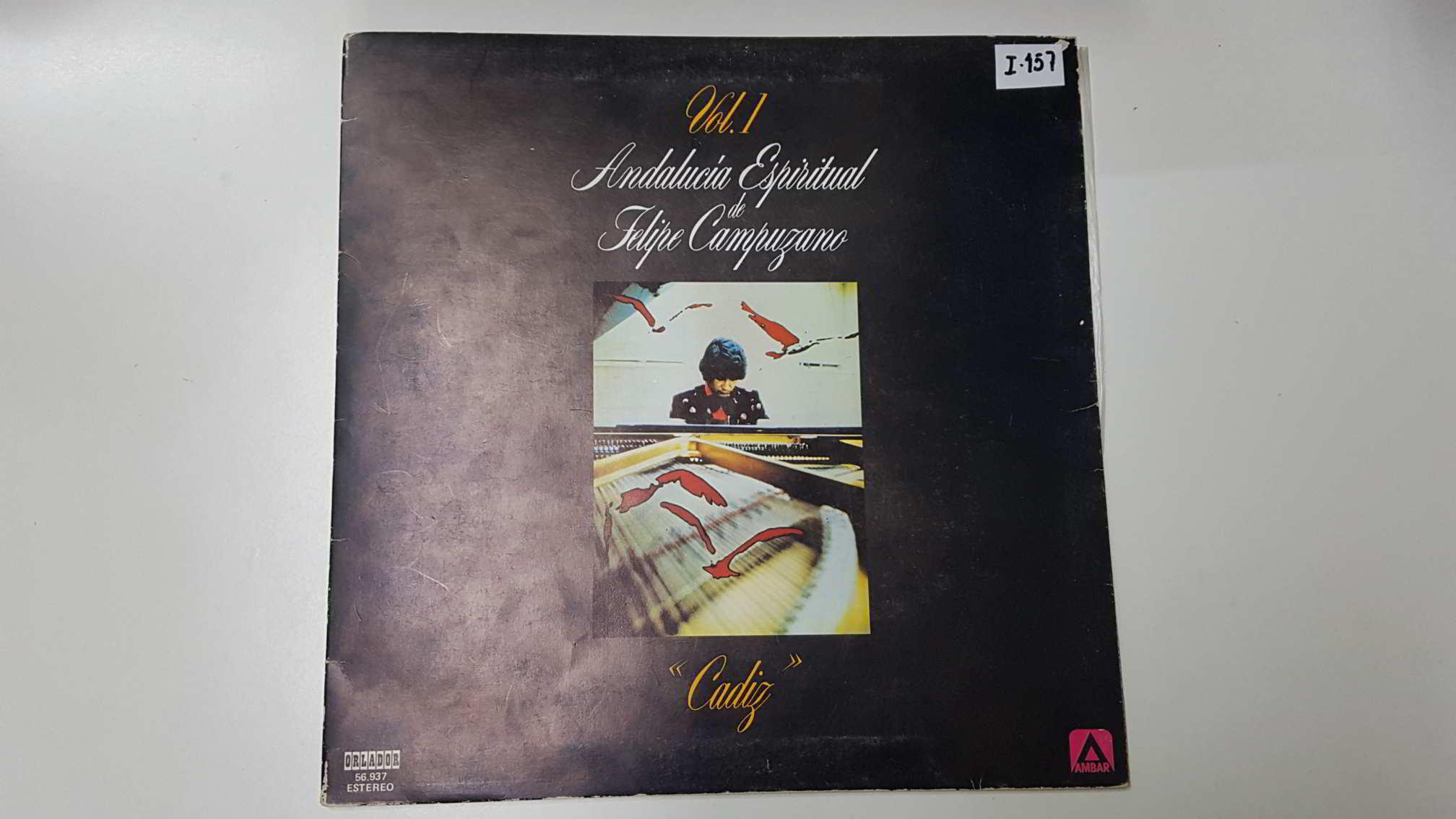 LP, Ambar: Andalucia Espiritual vol 1 - Cadiz, de Felipe Campuzano