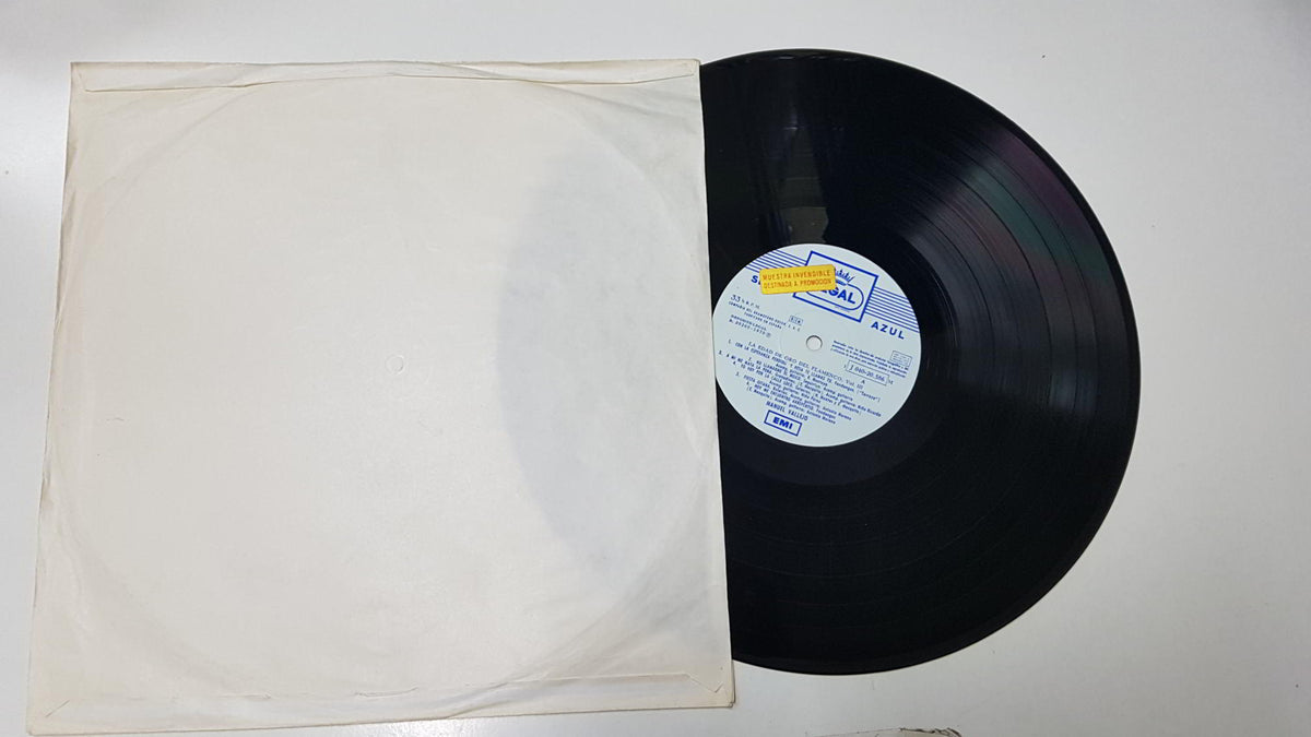 LP: Manuel Vallejo. Edad de Oro del Flamenco vol III (no conserva la funda)