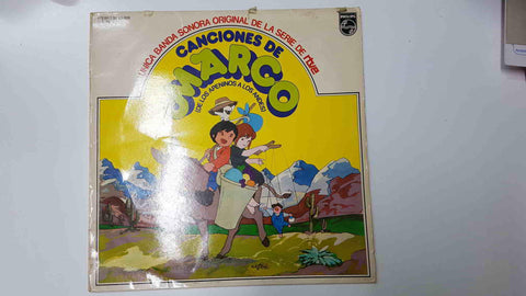 LP, Philips: Canciones de Marco (de los Apeninos a los Andes)