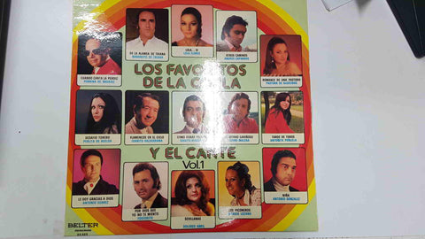 LP: Los Favoritos de la Copla y el cante vol 1. Flamencos en el cielo - Juanito Valderrama, Lola ... si (Lola Flores)