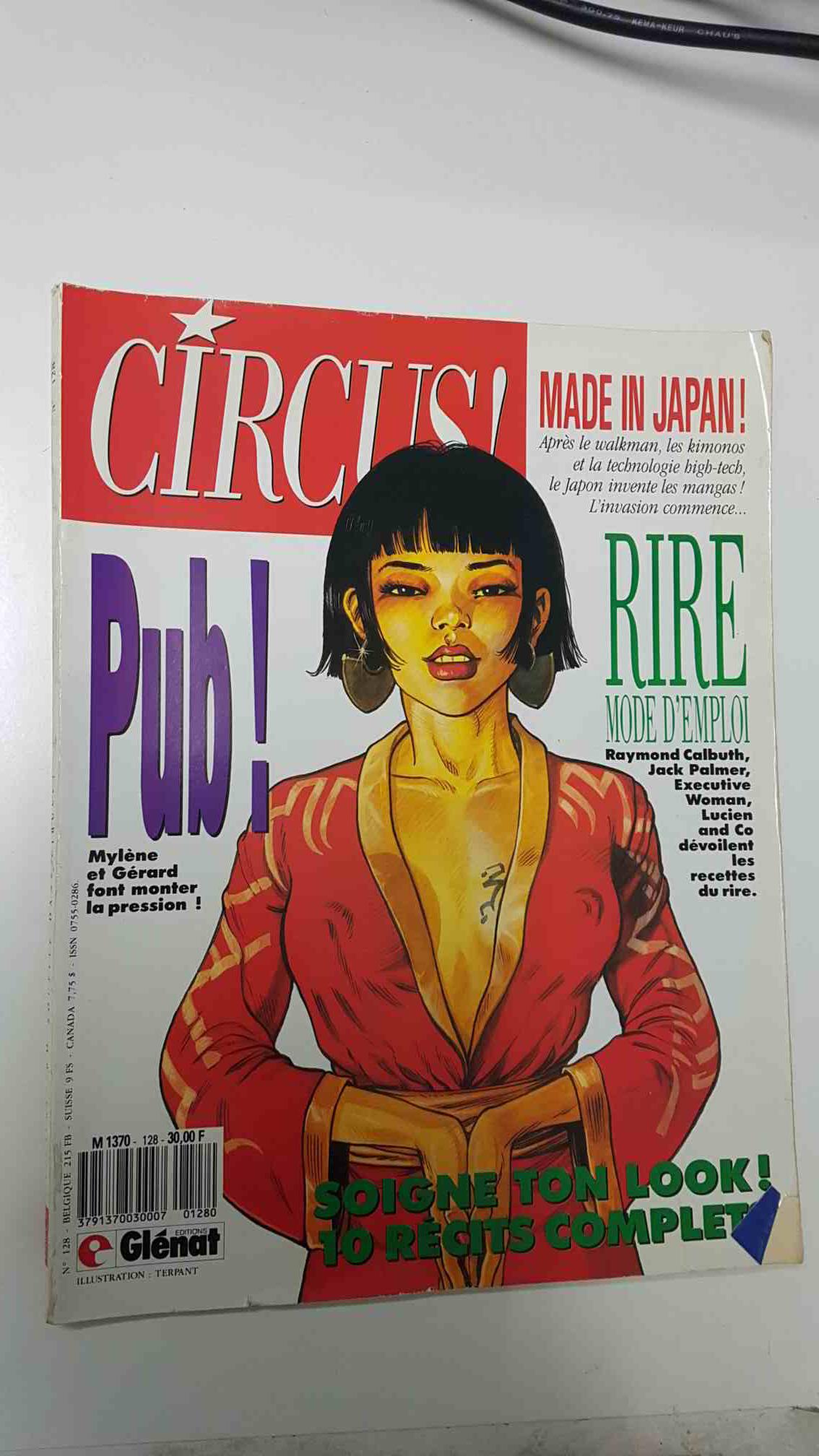 Revista Circus: num 128, Pub. Made in Japan, Soigne ton Look 10 recits complets