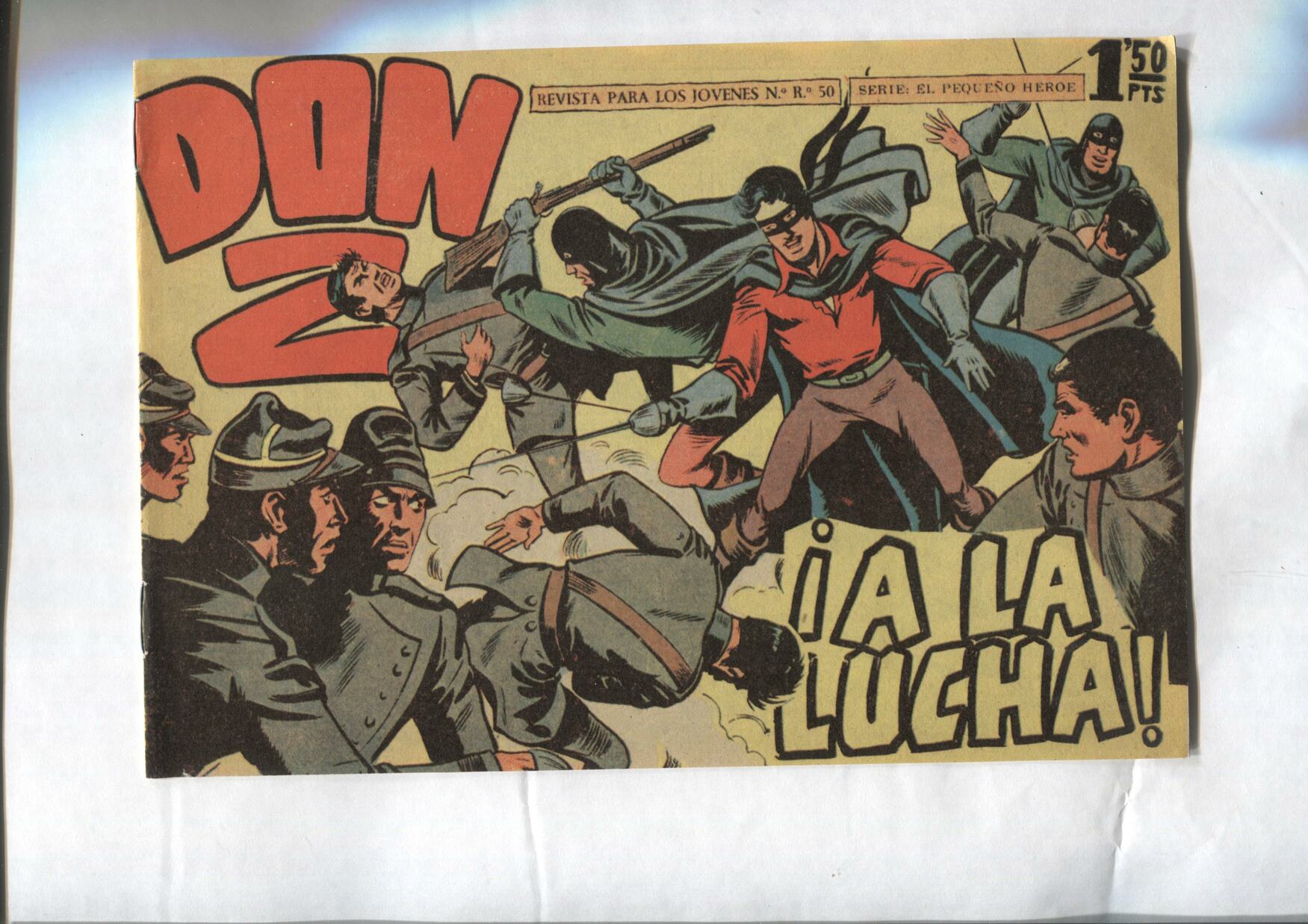Don Z, facsimil numero 14: A la lucha