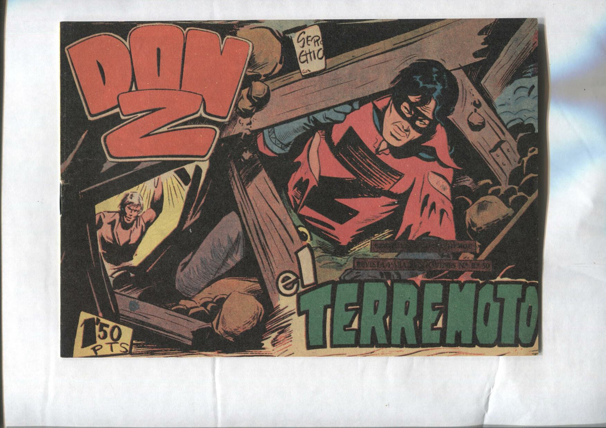 Don Z, facsimil numero 20: El terremoto