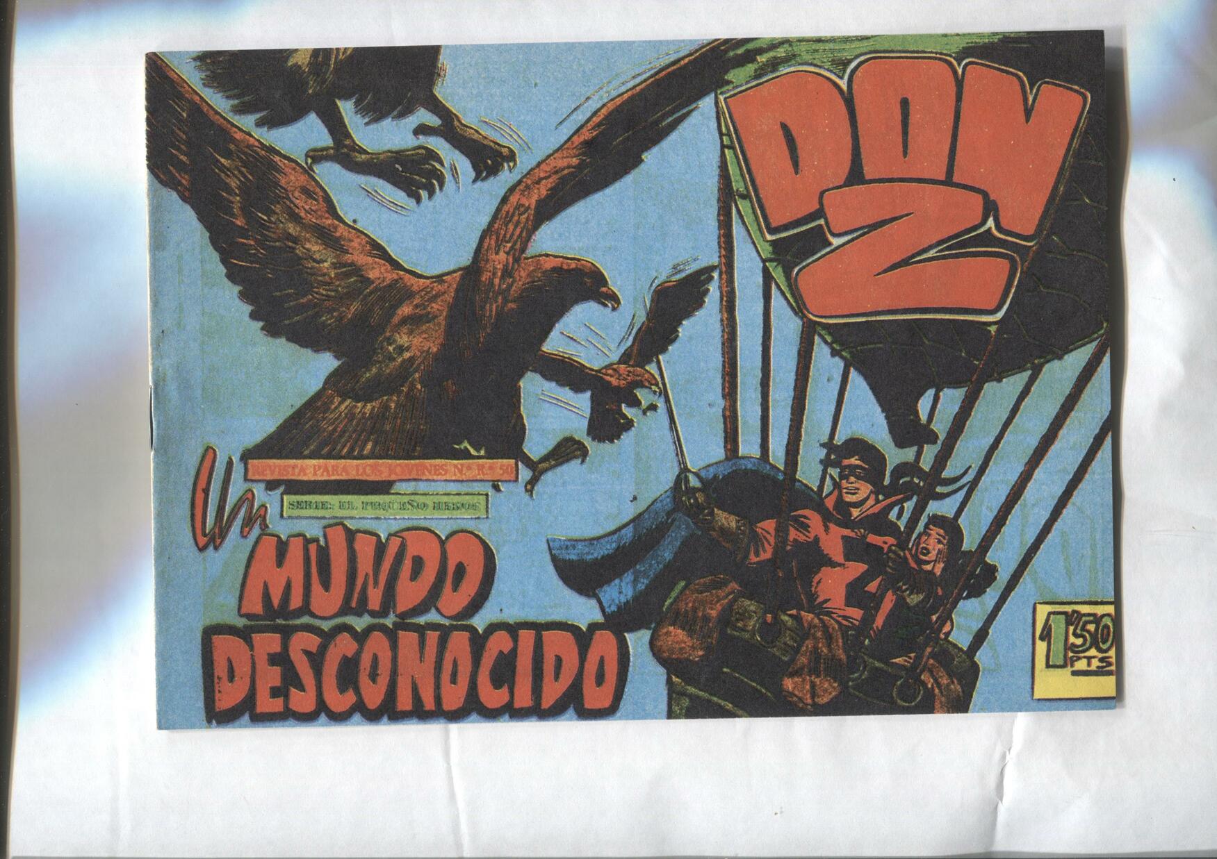 Don Z, facsimil numero 26: Un mundo desconocido