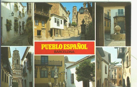 Postal 5538 : Pueblo Español  (Barcelona)