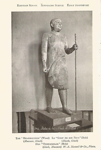 Lamina 897: EGIPTO. El jefe del pueblo