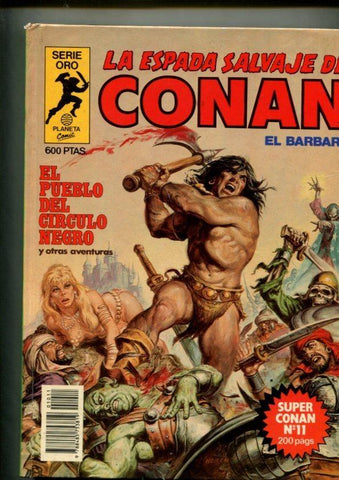 Super Conan primera edicion numero 11: El pueblo del circulo negro