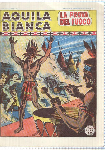 Facsimil: Aquila Bianca num 22 - La Prova del Fuoco
