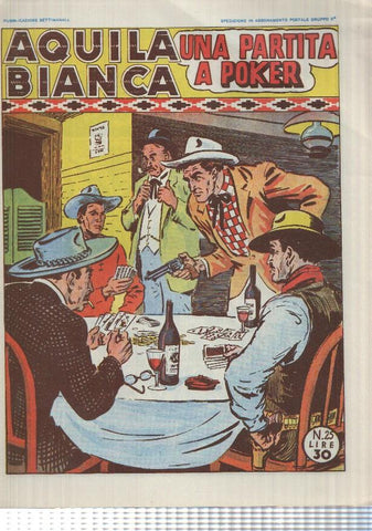 Facsimil: Aquila Bianca num 25 - Una partita a poker