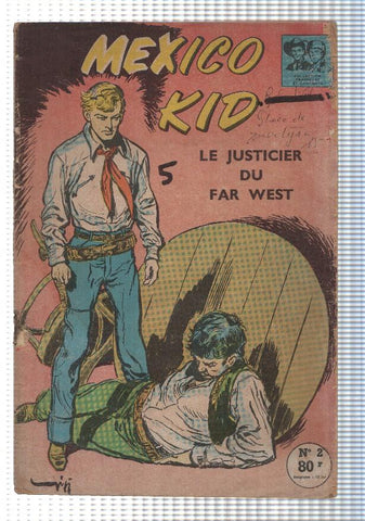 Comic: Mexico Kid album num 02 - Le Justice du Far West. Collection Trappeurs et Cow-Boys